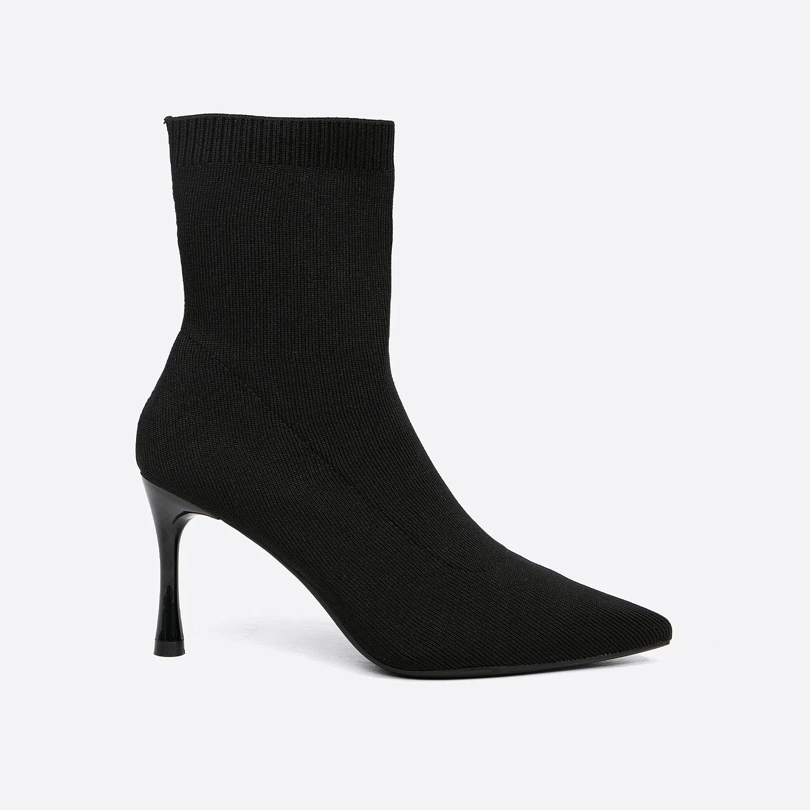 binfenxie-Women Pointed Toe Kitten Heeled Ankle Boots