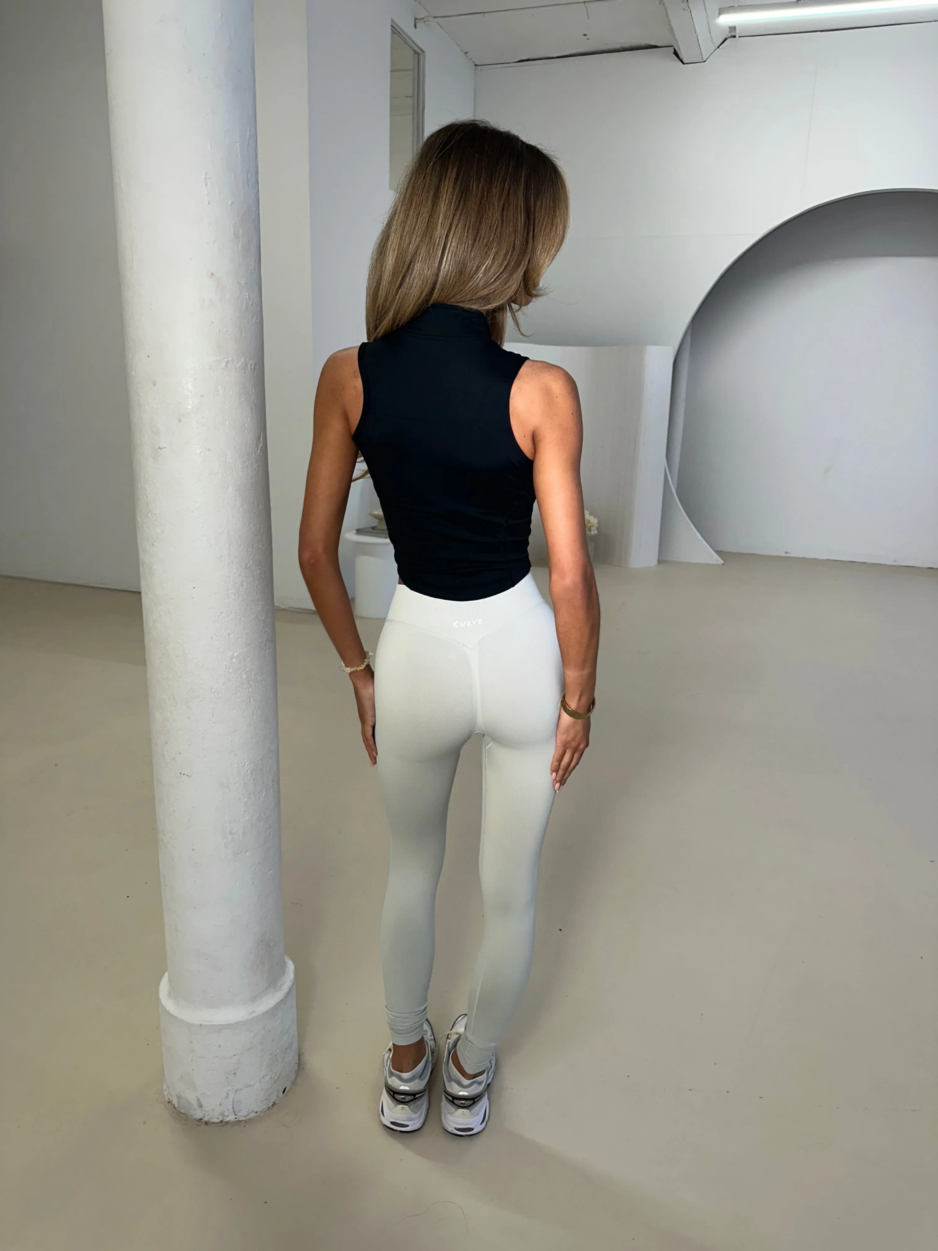 Black BBL sleeveless jacket