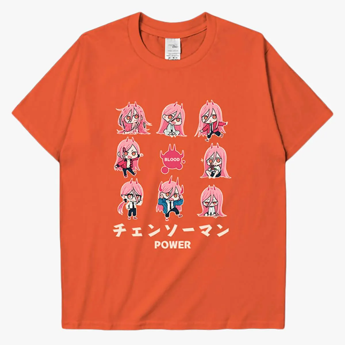 Chainsaw Man Power Chibi Aesthetic T-Shirt