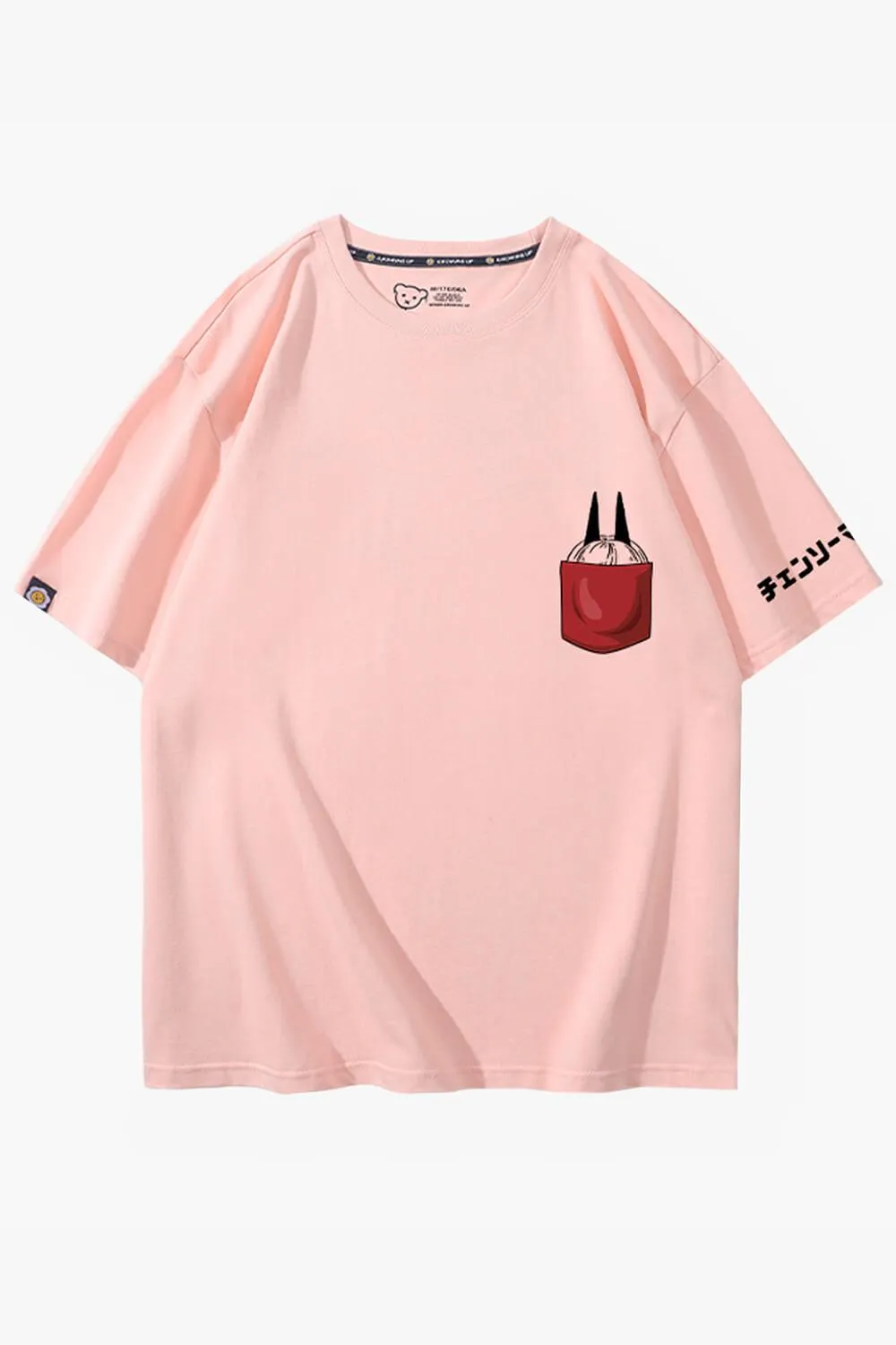 Chainsaw Man Power in Chest Pocket T-Shirt