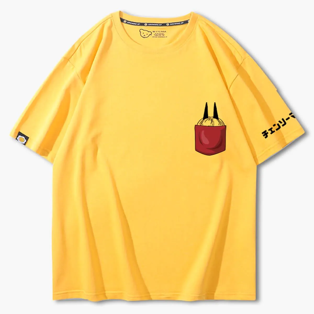 Chainsaw Man Power in Chest Pocket T-Shirt