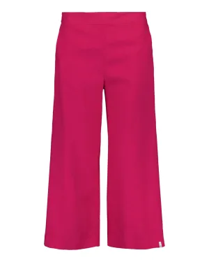 Culottes pellavahousut, Pink Peacock