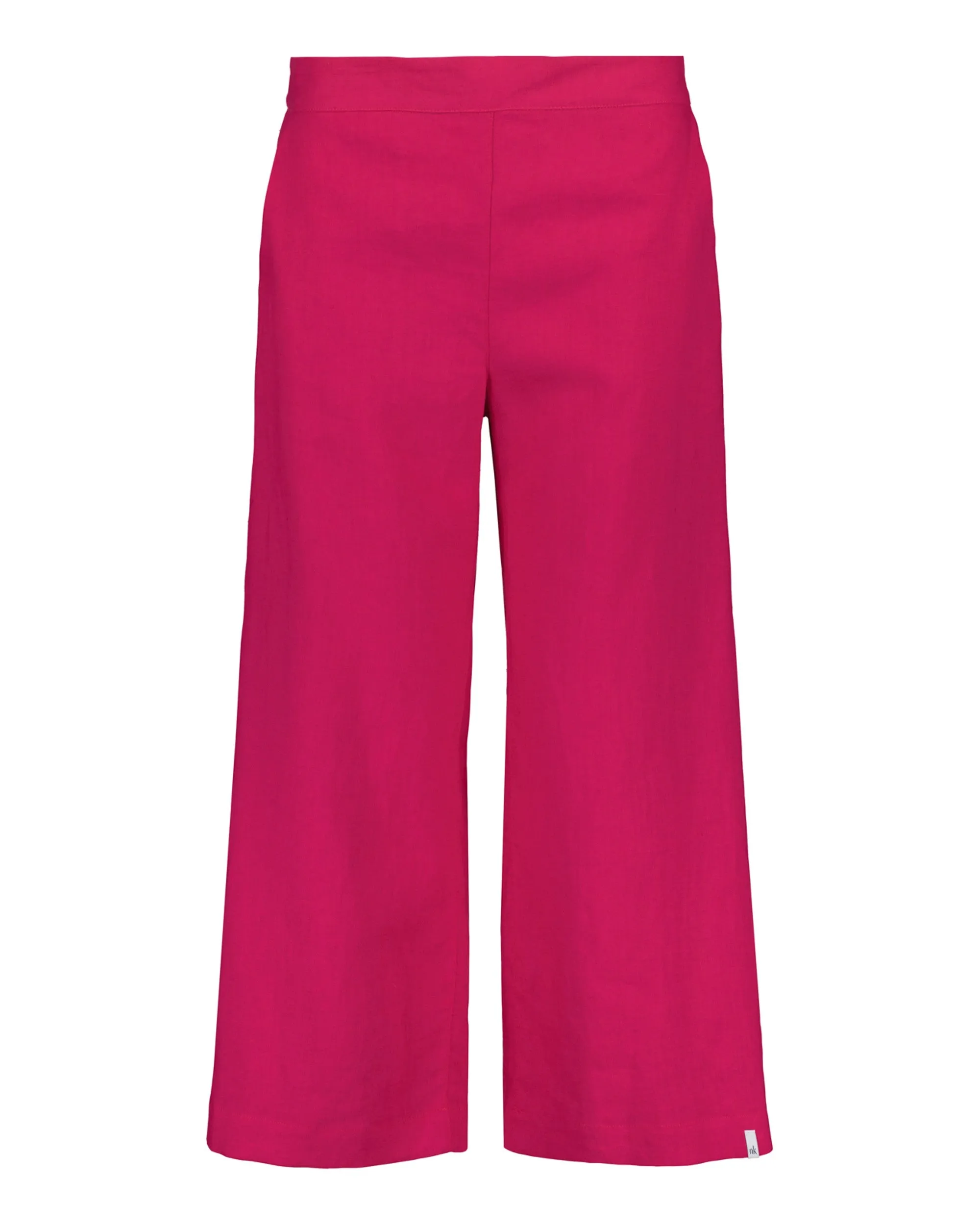 Culottes pellavahousut, Pink Peacock