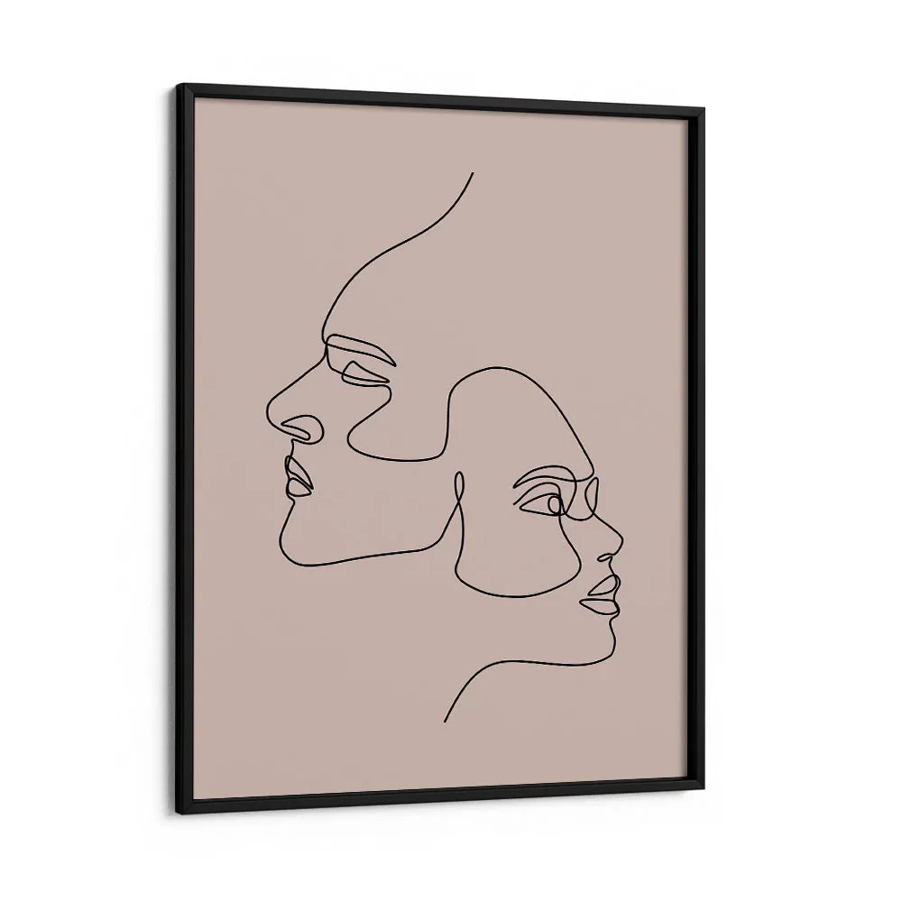 Deceit - Pink Abstract Wall Art