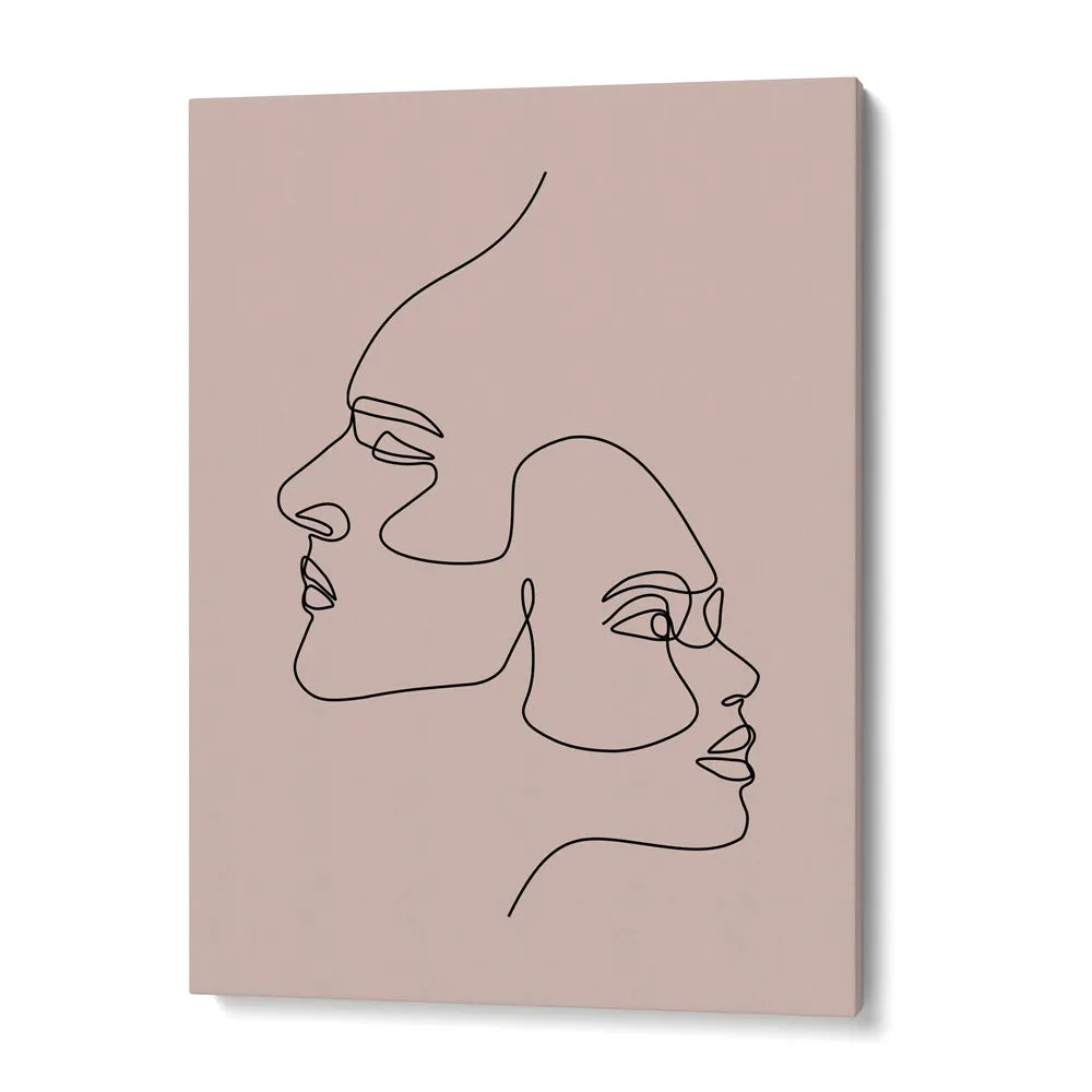 Deceit - Pink Abstract Wall Art