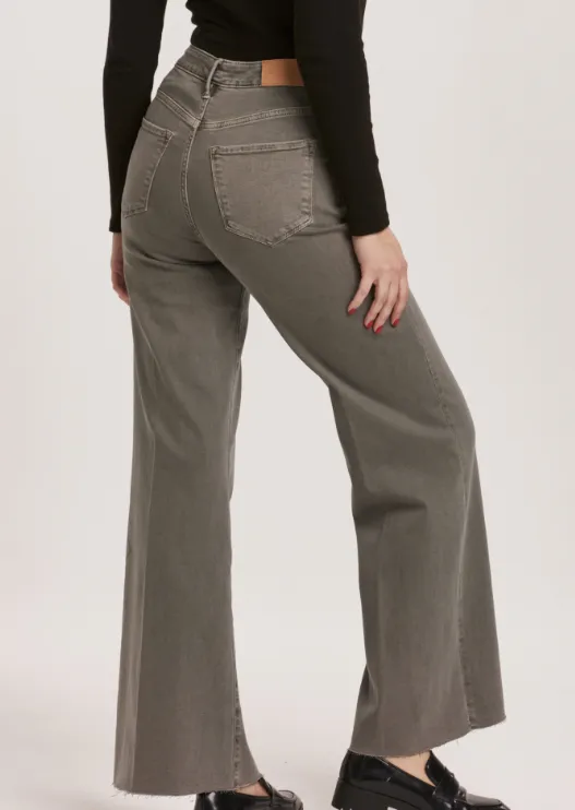Fiona High Rise Jeans in Graphite