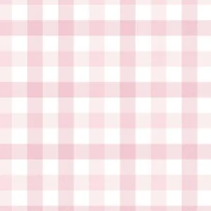 Gingham Lunch Napkin Pastel Pink