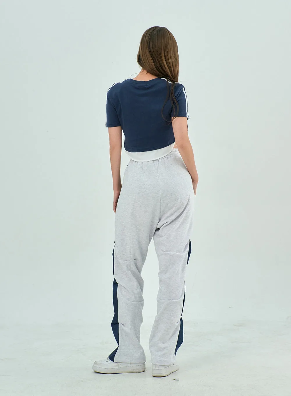 Layered Cropped Tee BY303