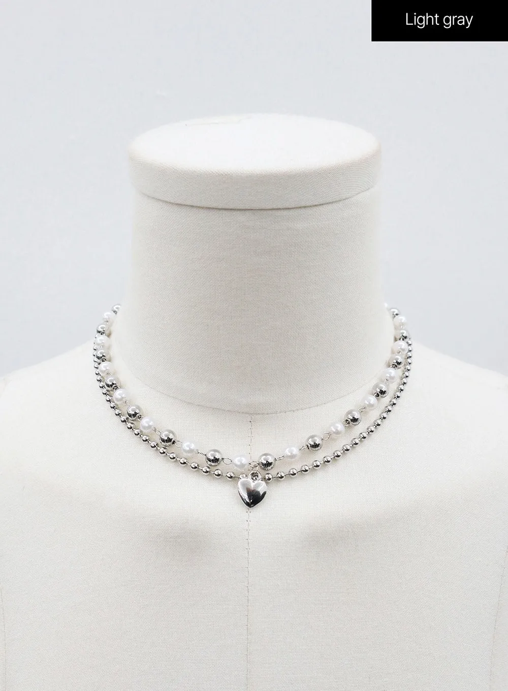 Layered Heart Necklace BF323