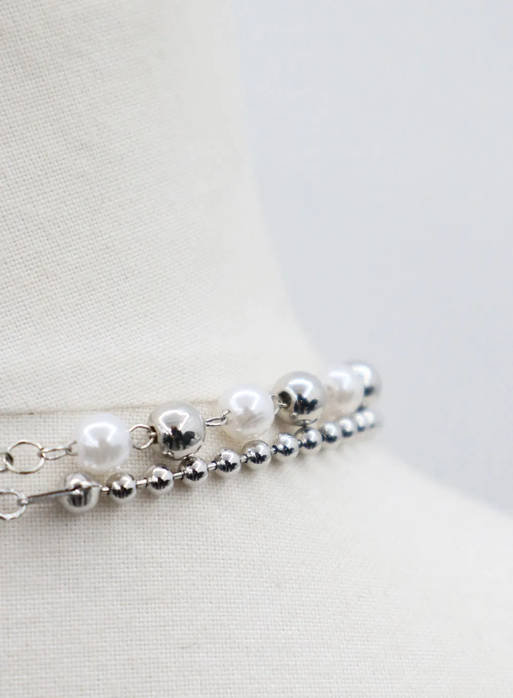 Layered Heart Necklace BF323