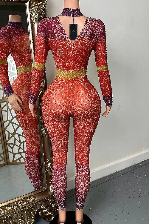 Money Diamante Bodysuit