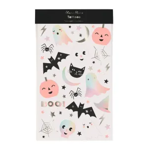 Pastel Halloween Temporary Tattoos (set of 2 sheets)