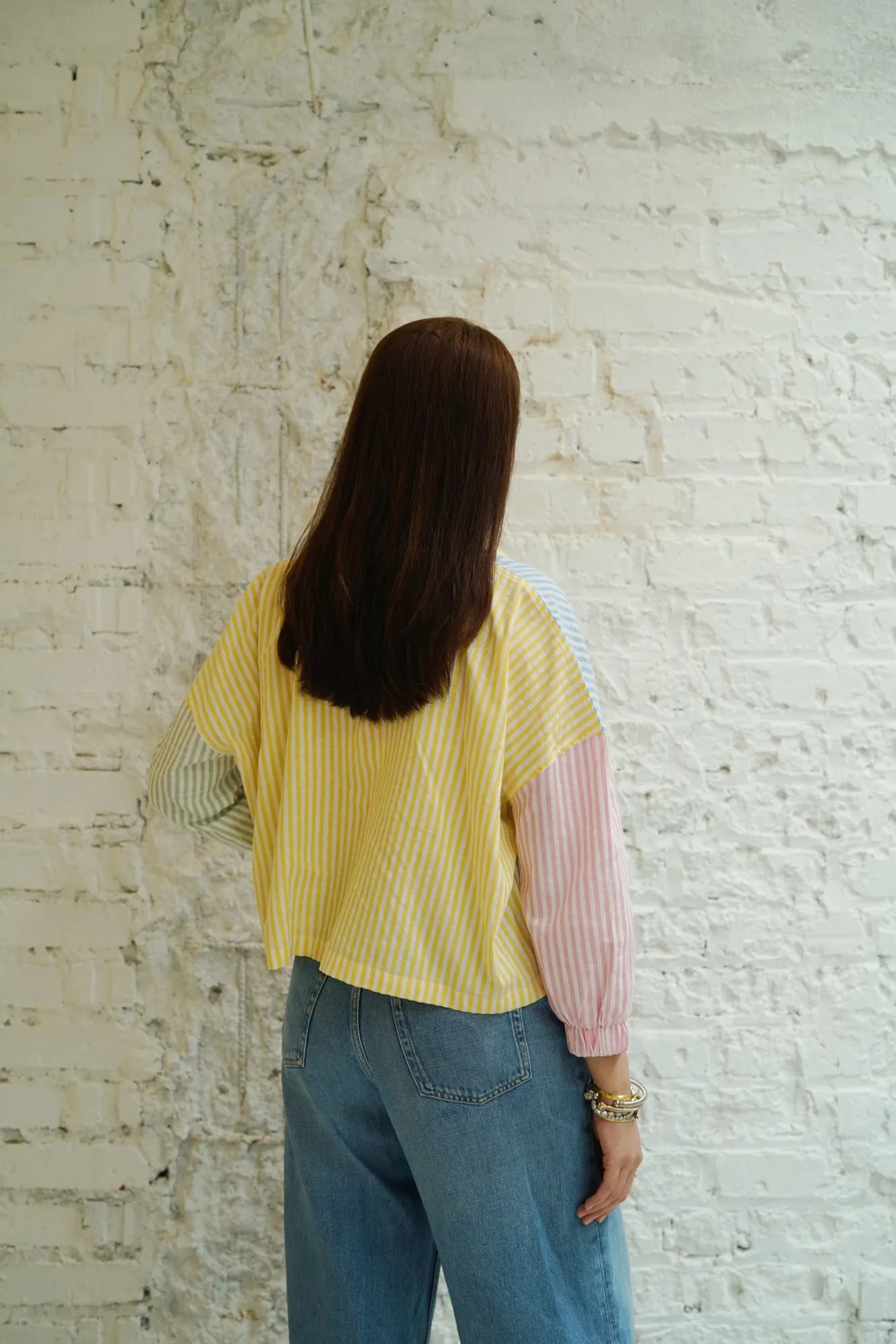 Poppy Multicoloured Stripes Box Shirt