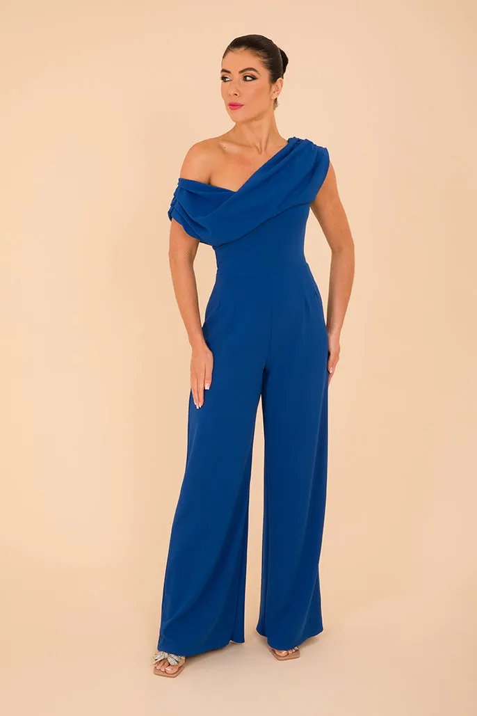 Venice jumpsuit in cobalt
