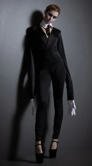 Yandy Creepy Slim Man Costume